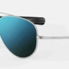 FlightSunglasses Randolph Concorde Sunglasses<span>- Matte Chrome</span> -Flightsunglasses ScreenShot2021 06 27at1.13.16AM
