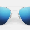 FlightSunglasses Randolph Aviator Single Vision Prescription Sunglasses<span> -Atlantic & Cobalt Blue</span>