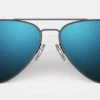 FlightSunglasses Randolph Concorde Single Vision Prescription Sunglasses<span> -Cobalt & Atlantic Blue