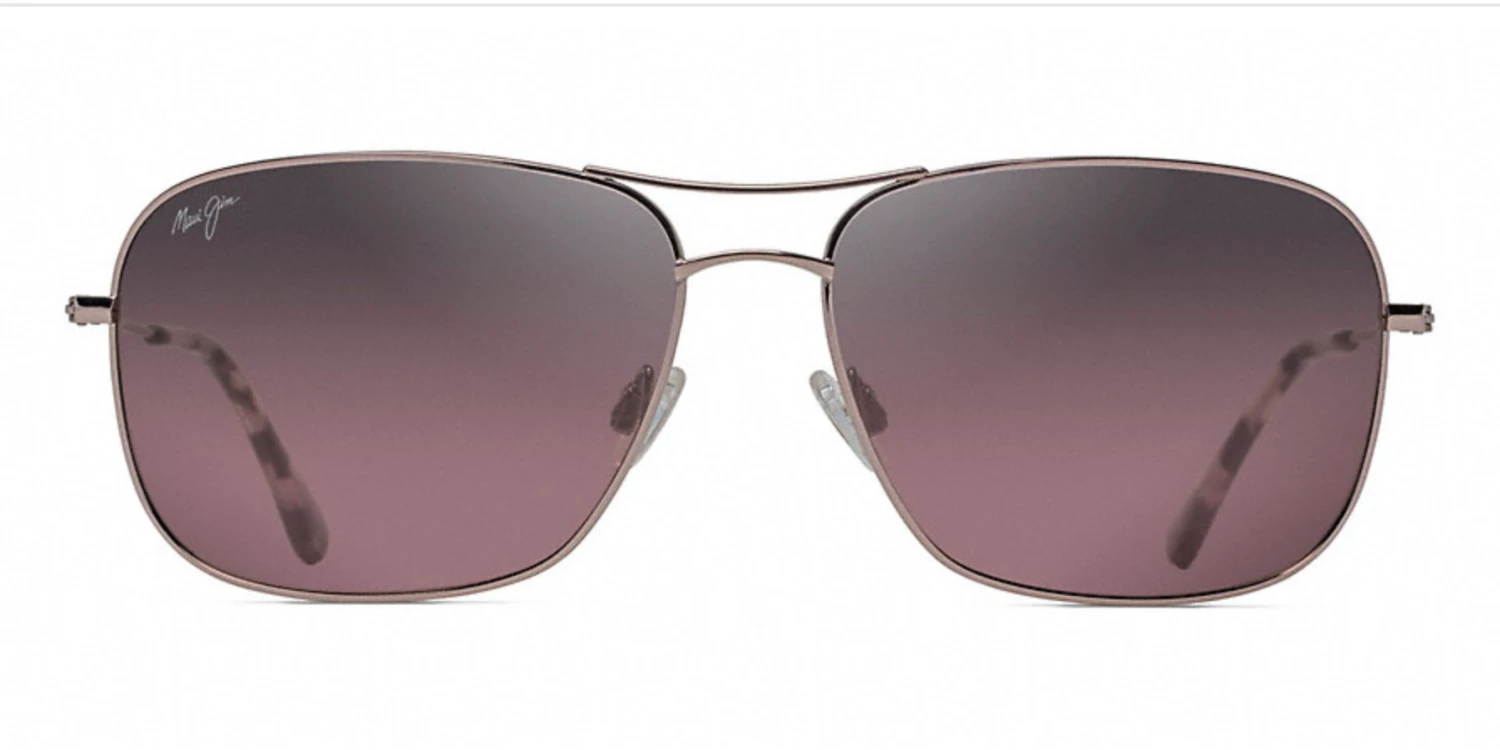 FlightSunglasses Maui Jim Breezeway 773 Sunglasses<span>- Rose Gold With Polarized Maui Rose Lens</span> 6 FlightSunglasses Maui Jim Breezeway 773 Sunglasses<span>- Rose Gold With Polarized Maui Rose Lens</span> - Image 4