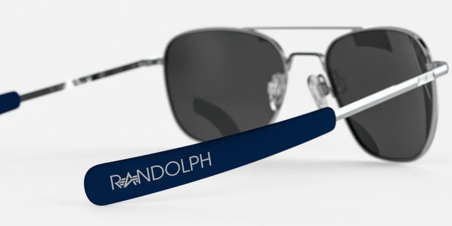 FlightSunglasses Randolph X Alpha Industries Aviator Sunglasses 7 FlightSunglasses Randolph X Alpha Industries Aviator Sunglasses - Image 5