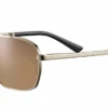FlightSunglasses Serengeti Ansel Sunglasses -Flightsunglasses SerengetiAnselSunglassesShinyLightGoldPolarizedDriversCorner