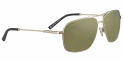 FlightSunglasses Serengeti Dorwinn Sunglasses -Flightsunglasses SerengetiDorwinnSunglassesMattelightGoldwithPolarized555nmcorner