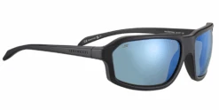 FlightSunglasses Serengeti Hext Sunglasses -Bonus Hard Shell Case -Flightsunglasses SerengetiHextMatteBlacwithPolarized555nmcorner