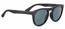 FlightSunglasses Serengeti Kingman Sunglasses -Flightsunglasses SerengetiKingmanMatteBlackwithPolarized555nmBluecorner