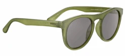 FlightSunglasses Serengeti Kingman Sunglasses -Flightsunglasses SerengetiKingmanShinyMilkyKhakiwithPolarizedSmokeCorner
