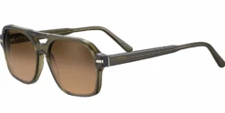 FlightSunglasses Serengeti Marco Sunglasses -Flightsunglasses SerengetiMarcoSunglassesShinyCrystalDarkGreenPolarizedDriversGradientCorner