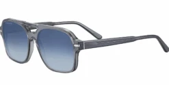 FlightSunglasses Serengeti Marco Sunglasses -Flightsunglasses SerengetiMarcoSunglassesShinyCrystalStormyGreyPolarizedBlueGradientCorner