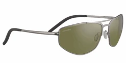 FlightSunglasses Serengeti Masten Sunglasses -Flightsunglasses SerengetiMastenSunglassesMatteGunmetalPolarized555nmgreencorner