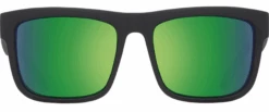 FlightSunglasses Spy Optics Discord Single Vision Sunglasses -Flightsunglasses SpyOpticsDiscordSoftMatteBlack GreenMirrorFront