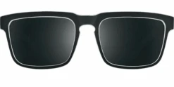 FlightSunglasses Spy Optics Helm Single Vision Sunglasses -Flightsunglasses SpyOpticsHelmWhitewallPolarBlackMirrorFront