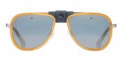 FlightSunglasses Vuarnet Glacier Regular 2111 Sunglasses<span> -Mineral Glass Lenses</span> -Flightsunglasses VuarnetGlacier2111amberbluePolarlynxfront