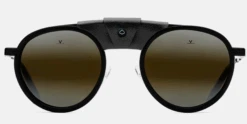 FlightSunglasses Vuarnet Glacier Round ASPENX Sunglasses<span> -Mineral Glass Lenses</span>