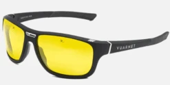 FlightSunglasses Vuarnet Racing Large 1928 Sunglasses -Mineral Glass Lenses -Flightsunglasses VuarnetRacingLargeSunglassesblackwithNightlynxcorner