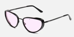 FlightSunglasses Vuarnet Storm Sunglasses<span> -Mineral Glass Lenses</span> -Flightsunglasses VuarnetStormSunglassesBlackwithPinkPhotochromiccorner