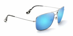 FlightSunglasses Maui Jim Cook Pines 774 Sunglasses<span>- Silver With Polarized Blue Hawaii Lens</span> 7 FlightSunglasses Maui Jim Cook Pines 774 Sunglasses<span>- Silver With Polarized Blue Hawaii Lens</span> -Flightsunglasses b774 17 cook pines