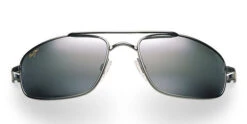 FlightSunglasses Maui Jim Kahuna 162 Sunglasses<span>- Gunmetal With Polarized Neutral Grey Lens</span> -Flightsunglasses g162 02f19 1200