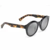 FlightSunglasses Maui Jim Jasmine 738 Sunglasses<span>- Black Gloss W/ Tokyo Tort And Polarized Neutral Grey Lens</span>