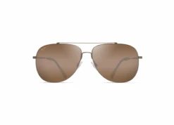 FlightSunglasses Maui Jim Cinder Cone 789 Sunglasses<span>- Matte Gold With Polarized HCL Bronze Lens</span>