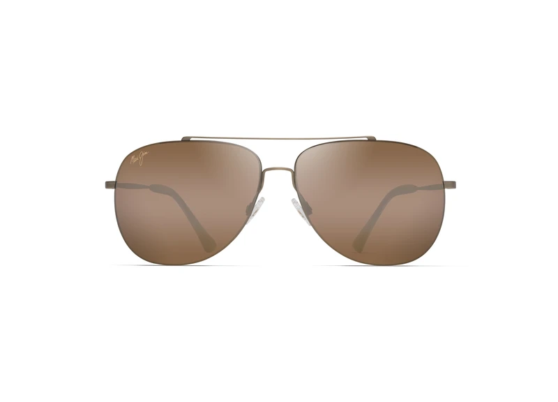 FlightSunglasses Maui Jim Cinder Cone 789 Sunglasses<span>- Matte Gold With Polarized HCL Bronze Lens</span>