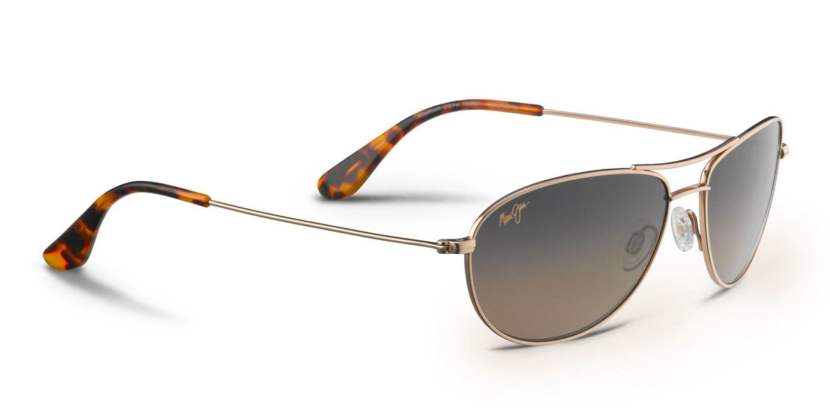 FlightSunglasses Maui Jim Baby Beach 245 Sunglasses<span>- Gold With Polarized HCL Bronze Lens</span> 3 FlightSunglasses Maui Jim Baby Beach 245 Sunglasses<span>- Gold With Polarized HCL Bronze Lens</span>