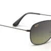 FlightSunglasses Maui Jim CLIFF HOUSE 247 Sunglasses<span>- Gloss Black With Polarized Maui HT Lens</span>