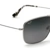 FlightSunglasses Maui Jim Cook Pines 774 Sunglasses<span>- Silver With Neutral Grey Lens</span> -Flightsunglasses maui jim cook pines neutral grey