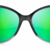 FlightSunglasses Maui Jim Olu Olu 537 Sunglasses -Flightsunglasses olu green front