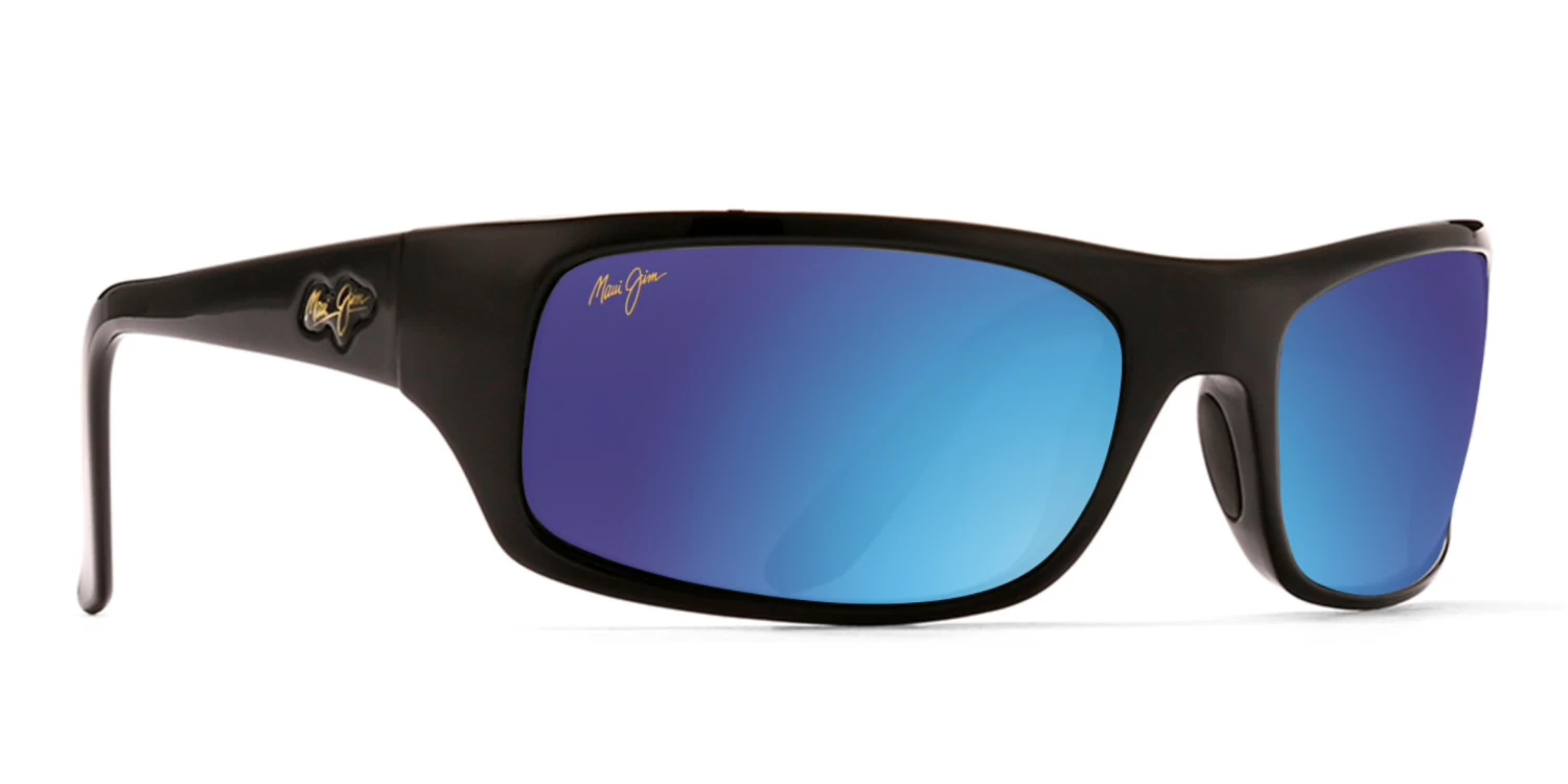 FlightSunglasses Maui Jim Peahi 202 Sunglasses<span>-Gloss Black With Polarized Neutral Grey Lens</span> 7 FlightSunglasses Maui Jim Peahi 202 Sunglasses<span>-Gloss Black With Polarized Neutral Grey Lens</span> - Image 5