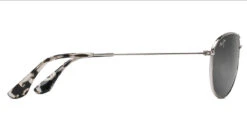 FlightSunglasses Maui Jim Sea House 772 Sunglasses<span>- Silver With Polarized Neutral Grey Lens</span> 8 FlightSunglasses Maui Jim Sea House 772 Sunglasses<span>- Silver With Polarized Neutral Grey Lens</span> -Flightsunglasses seahousesidegrey