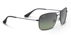 FlightSunglasses Maui Jim Wiki Wiki 246 Sunglasses<span>- Gloss Black With Polarized Maui HT Lens</span>